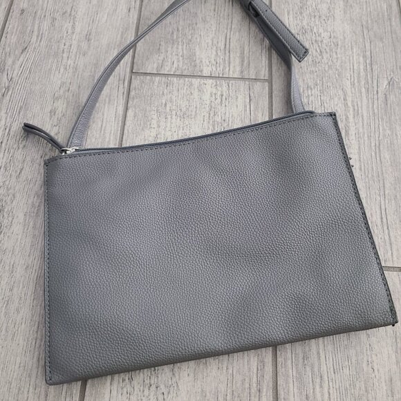 Nine West women's Gray Crossbody Bag with Front Zipper Detail - Picture 4 of 10